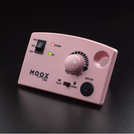 Фрезер Мокс X104 (Рожевий) на 45 000 об/хв. та 65W. для манікюру та педикюру