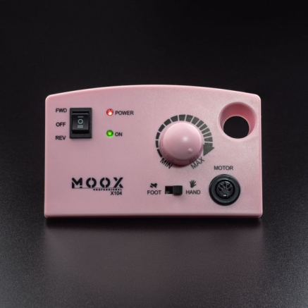 Фрезер Мокс X104 (Рожевий) на 45 000 об/хв. та 65W. для манікюру та педикюру