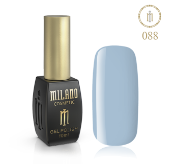 Гель лак MILANO 10ml №088 (Блакитний дим)