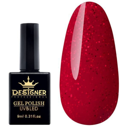 Гель-лак Designer Diamond Kingdom - M335 'Томатний коктейль'
