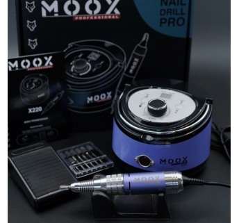 Фрезер Мокс X220 (Purple) на 50 000 об/хв. та 70W. для манікюру та педикюру
