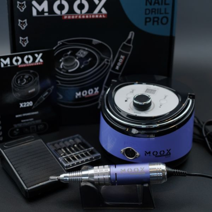 Фрезер Мокс X220 (Purple) на 50 000 об/хв. та 70W. для манікюру та педикюру