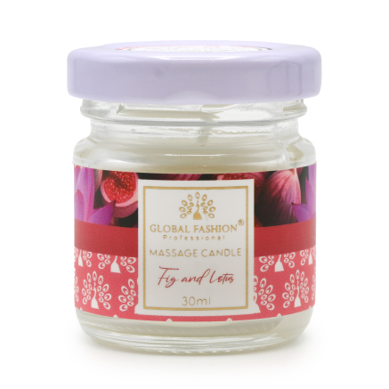 Масажна свічка Global Fashion, 30 ml, Fig And Lotus