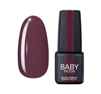 Гель-лак Baby Moon Burgundy 014 коричнево-серый. 6 мл (5908254001413)