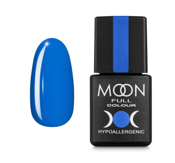 Гель-лак Moon Full Colour 182 блакитний. 8 мл (5908254187636)