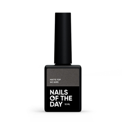 Топ матовый без липкого слоя Nails Of The Day Matte Top No Wipe. 10 мл (4825547639539)