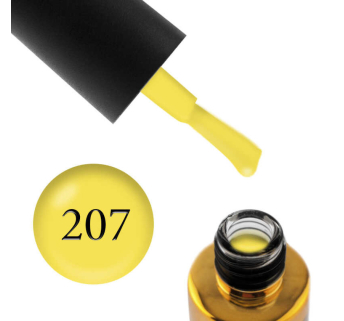 Гель-лак F.O.X Pigment 207 яскраво-жовтий, 6 мл