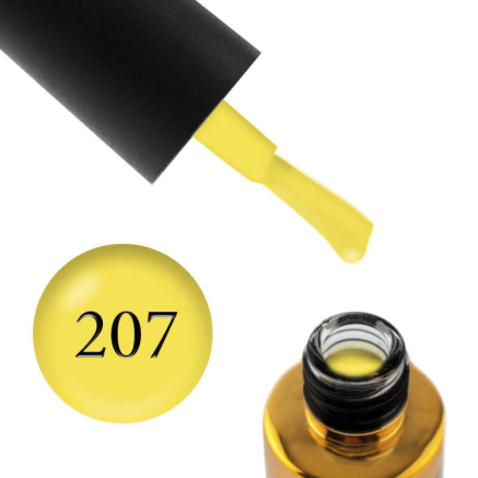 Гель-лак F.O.X Pigment 207 ярко-желтый, 7 мл