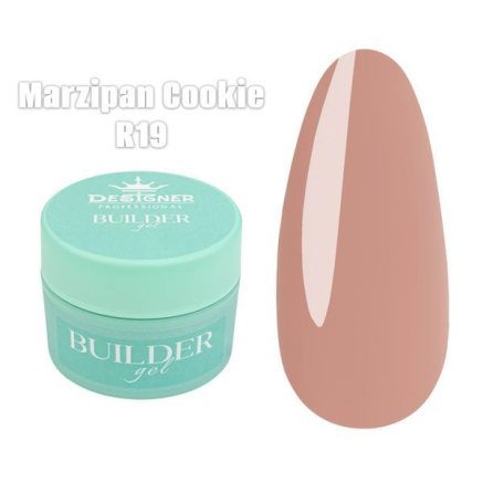 Builder Gel 15 мл., Designer (Моделюючий гель) R19 Marzipan Cookie