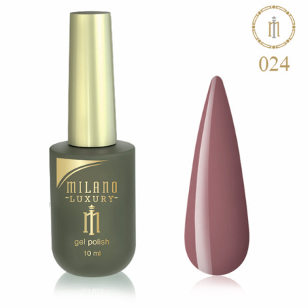 Гель лак MILANO LUXURY 10 мл № 024 (Цвет солнечного загара)