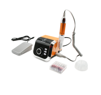 Аппарат для маникюра и педикюра BSDQ-613 Bee Nails, 45000 оборотов и 65 ватт, orange