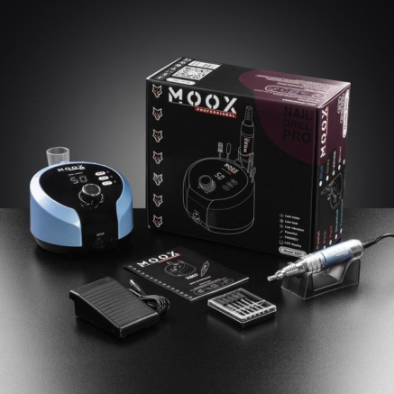 Фрезер Мокс X807 (Blue) на 50 000 об/хв. та 65W. для манікюру та педикюру