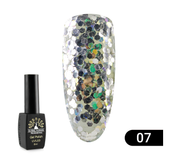 Гель лак Global Fashion Shiny, 8 мл, 07