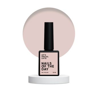 Гель-лак Nails Of The Day Lets Special Latte бежево-карамельный. 10 мл (4827450052689)