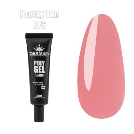 Полігель Pretty Tan F76 (30 мл.) Designer