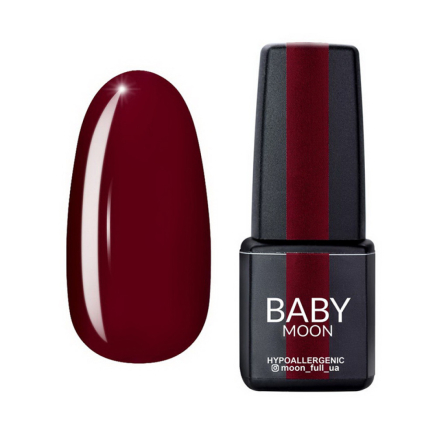 Гель-лак Baby Moon Burgundy 005 карминный. 6 мл (5908254001321)