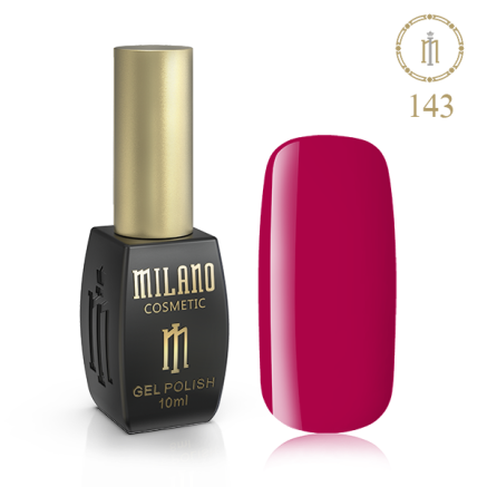 Гель лак MILANO 10ml № 143 (Бургундский)