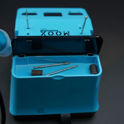 Фрезер Мокс X401 (Light blue) на 50 000 об/хв. та 70W. для манікюру та педикюру