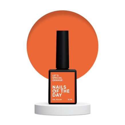 Гель-лак Nails Of The Day Lets Special Orange оранжевый. 10 мл (4822670617618)