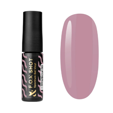 Гель-лак F.O.X Shot Spectrum Gel Vinyl 047 Babe рожевий бейби. 5 мл (2100994249343)