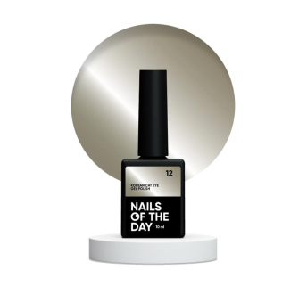 Гель-лак Nails Of The Day Korean Cat Eye 12 холодный бежевый 10 мл (4820558798800)