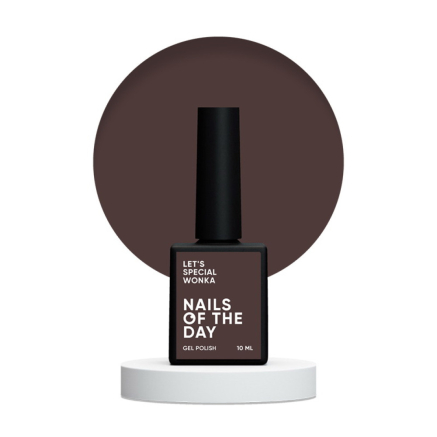 Гель-лак Nails Of The Day Lets Special Willy Wonka Wonka пильно-коричневий 10 мл (4829404401000)