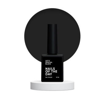 Гель-лак Nails Of The Day Lets Special Black особый черный. 10 мл (4828131389001)