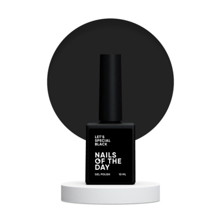 Гель-лак Nails Of The Day Lets Special Black особый черный. 10 мл (4828131389001)