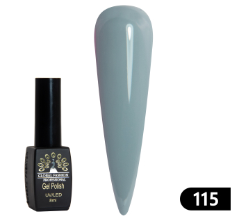 Гель лак BLACK ELITE 115, Global Fashion 8 мл