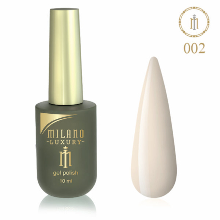Гель лак MILANO LUXURY 10 мл № 002 (Сливки)
