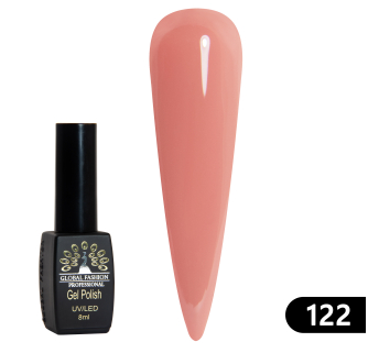 Гель лак BLACK ELITE 122, Global Fashion 8 мл