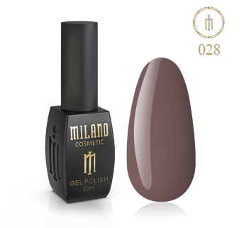 Гель лак MILANO 8 мл № 028 (Известковая глина)