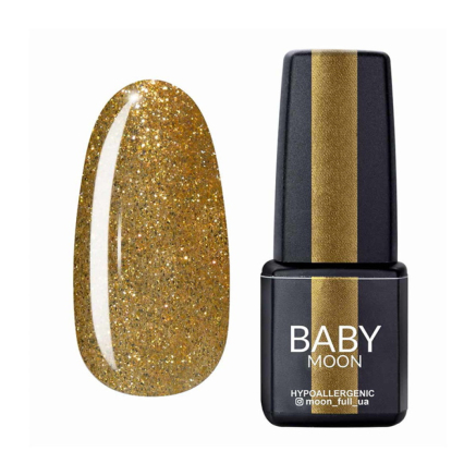 Гель-лак Baby Moon Dance Diamond 023 золотий шиммерний. 6 мл (5908254001765)