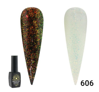 Гель лак Galaxy Star 606, Global Fashion 8 мл