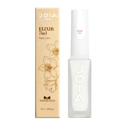 Засіб комплексної дії для живлення нігтів Elixir 7in1 JOIA vegan, 8 мл