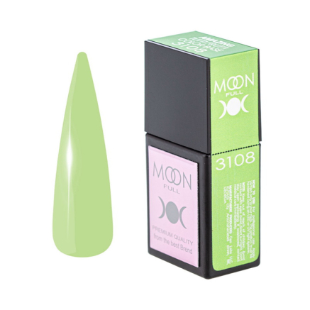 База кольорова Moon Full Amazing Tutti Frutti Color Base 3108 ніжний салатовий 12 мл (5905123023507)