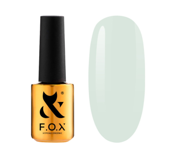 Гель-лак F.O.X Spectrum Gel Vinyl 132 Mint White молоко с мятой. 7 мл (2100994287130)
