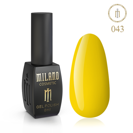 Гель лак MILANO 8 мл №043 (Куркума)