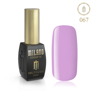 Гель лак MILANO 10ml № 067 (Орхидея Крайола)