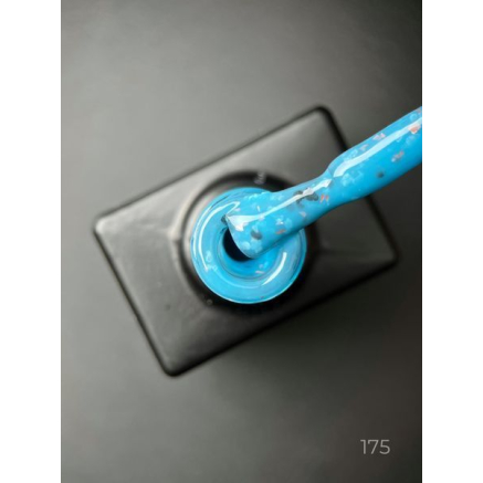 Кольорова база Marble base 175 Designer (9 мл) - з різнокольоровою поталлю