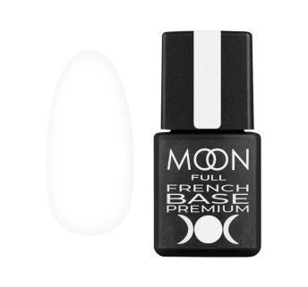База Moon Full French Base Premium 021. белый дым. 8 мл (5908254191701)