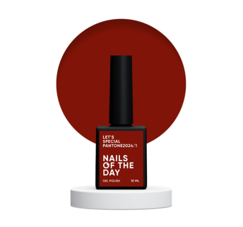 Гель-лак Nails Of The Day Lets Special Pantone2024/1 вогненно-червоний 10 мл (4823338050006)