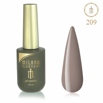 Гель лак MILANO LUXURY 10 мл № 209 (Зербано)