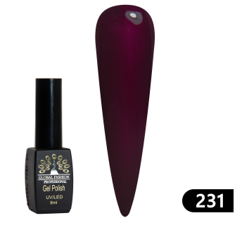 Гель лак BLACK ELITE 231, Global Fashion 8 мл