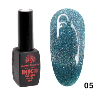 Гель лак Disco Cateyes Global Fashion 8 мл, світловідбивний, 005