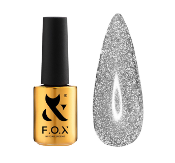 Топ для гель-лака без липкого слоя F.O.X Top Flash светоотражающий. 7 мл (2100994248247)