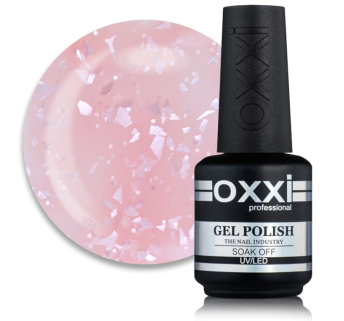 База кольорова Oxxi Professional Rafinad Base 001. світлий рожевий з пластівцями поталі і блискітками. 15 мл (2100994269075)