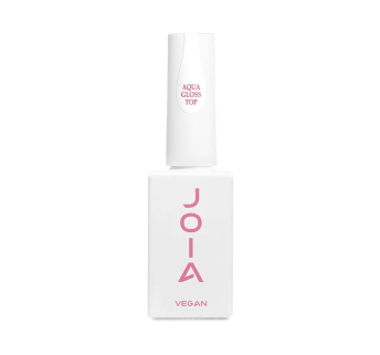 Топ глянцевый без липкого слоя JOIA vegan Aqua Gloss Top 15 мл (4820259341060)