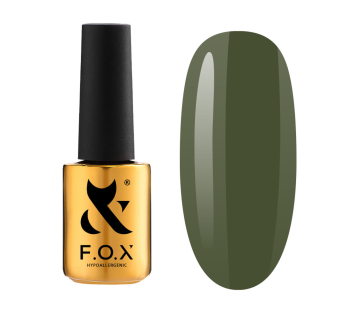Гель-лак F.O.X Spectrum Gel Vinyl 107 Madonna оливковый. 7 мл (2100994262069)