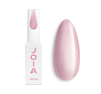 База камуфлирующая для гель-лака JOIA vegan Magic Cat Base 03 Rose Charm розовый с серебряными переливами 8 мл (4820259343040)